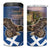 Slovakia Bojnice Castle 4 in 1 Can Cooler Tumbler Golden Eagle With Slovak Pattern - Wonder Print Shop