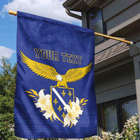 Personalized Bosnia and Herzegovina Independence Day Garden Flag Golden Eagle With Lilium Bosniacum