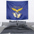 Personalized Bosnia and Herzegovina Independence Day Tapestry Golden Eagle With Lilium Bosniacum - Wonder Print Shop