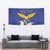 Personalized Bosnia and Herzegovina Independence Day Tapestry Golden Eagle With Lilium Bosniacum - Wonder Print Shop