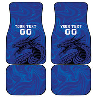 Custom Bosnia and Herzegovina Football Car Mats The Dragons Go Champions