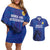 Custom Bosnia and Herzegovina Football Couples Matching Off Shoulder Short Dress and Hawaiian Shirt The Dragons Go Champions