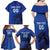 Custom Bosnia and Herzegovina Football Family Matching Off Shoulder Maxi Dress and Hawaiian Shirt The Dragons Go Champions