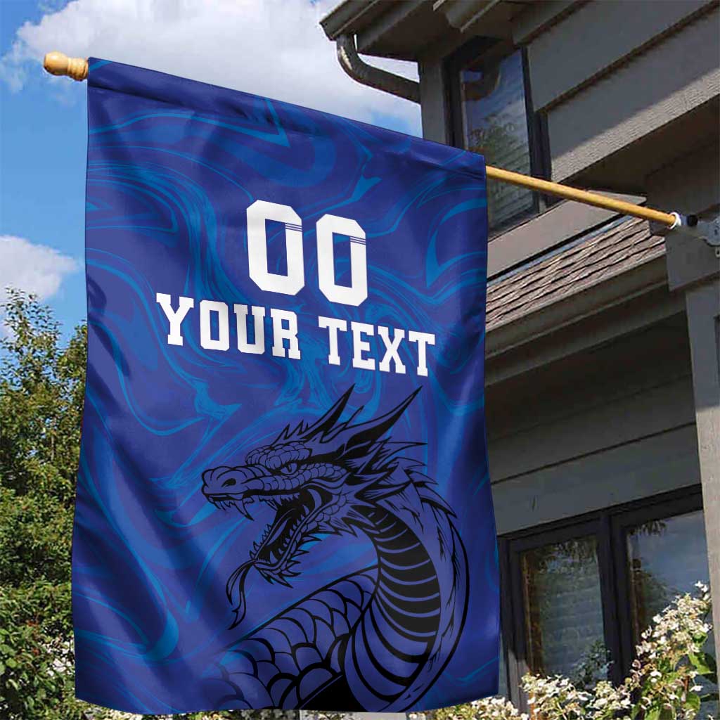 Custom Bosnia and Herzegovina Football Garden Flag The Dragons Go Champions