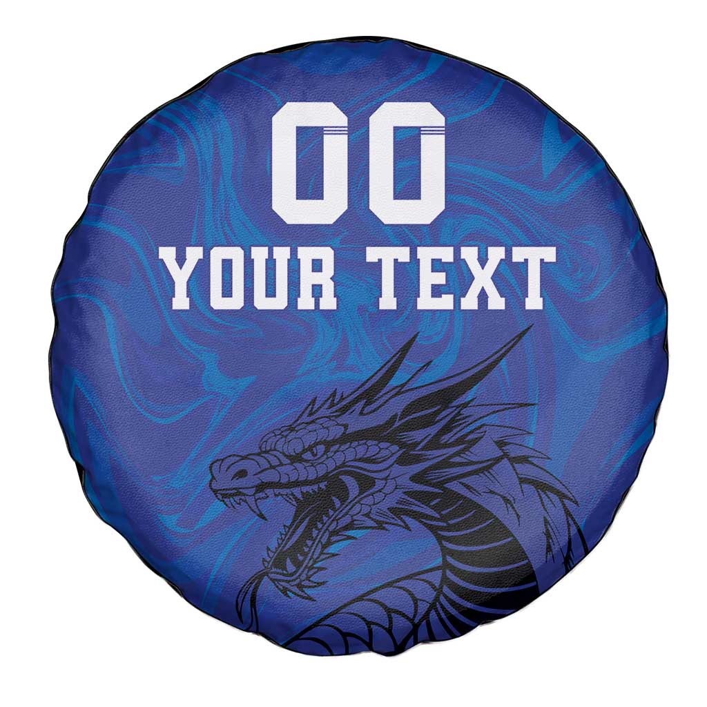 Custom Bosnia and Herzegovina Football Spare Tire Cover The Dragons Go Champions - Wonder Print Shop