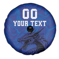 Custom Bosnia and Herzegovina Football Spare Tire Cover The Dragons Go Champions - Wonder Print Shop