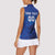Custom Bosnia and Herzegovina Football Women Sleeveless Polo Shirt The Dragons Go Champions - Wonder Print Shop