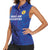 Custom Bosnia and Herzegovina Football Women Sleeveless Polo Shirt The Dragons Go Champions - Wonder Print Shop