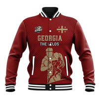 Custom Georgia Rugby Baseball Jacket The Lelos Go Champions