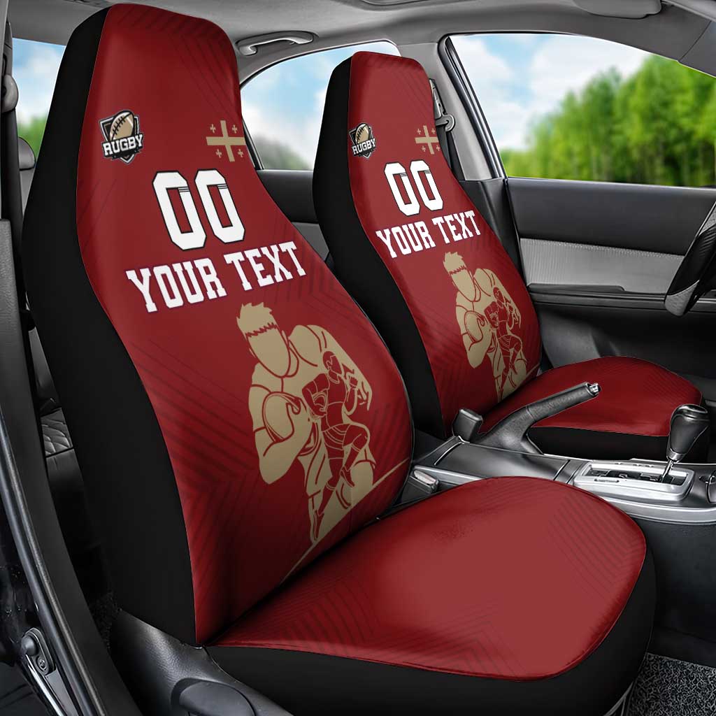 Custom Georgia Rugby Car Seat Cover The Lelos Go Champions