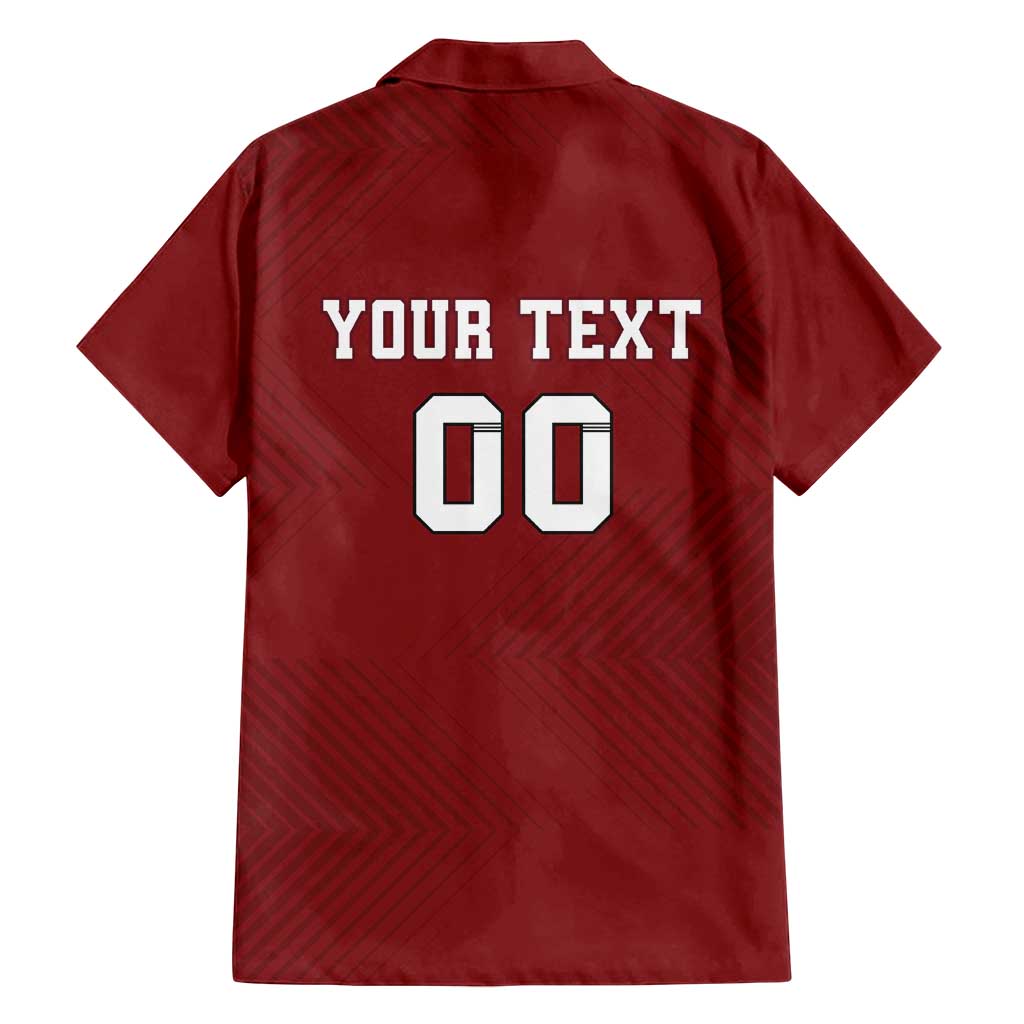 Custom Georgia Rugby Family Matching Off Shoulder Short Dress and Hawaiian Shirt The Lelos Go Champions