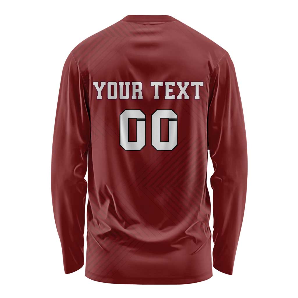 Custom Georgia Rugby Long Sleeve Shirt The Lelos Go Champions - Wonder Print Shop