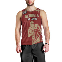 Custom Georgia Rugby Men Tank Top The Lelos Go Champions - Wonder Print Shop
