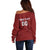 Custom Georgia Rugby Off Shoulder Sweater The Lelos Go Champions - Wonder Print Shop