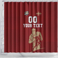 Custom Georgia Rugby Shower Curtain The Lelos Go Champions - Wonder Print Shop