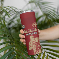 Custom Georgia Rugby Skinny Tumbler The Lelos Go Champions - Wonder Print Shop