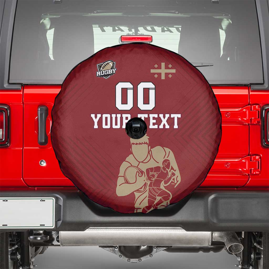 Custom Georgia Rugby Spare Tire Cover The Lelos Go Champions - Wonder Print Shop