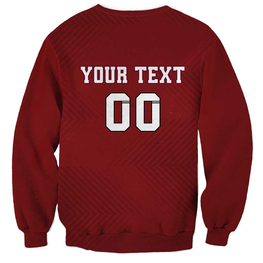 Custom Georgia Rugby Sweatshirt The Lelos Go Champions - Wonder Print Shop