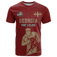 Custom Georgia Rugby T Shirt The Lelos Go Champions - Wonder Print Shop