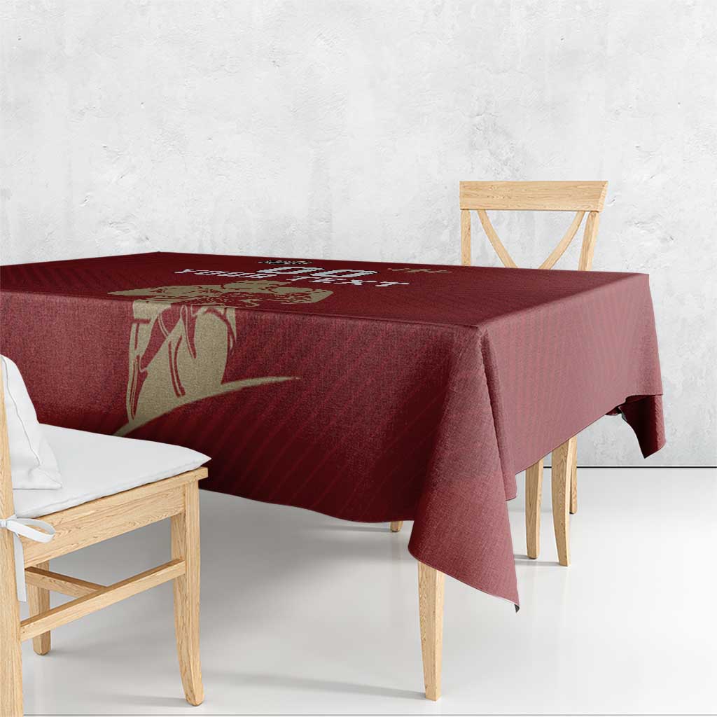 Custom Georgia Rugby Tablecloth The Lelos Go Champions - Wonder Print Shop