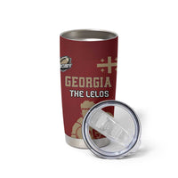 Custom Georgia Rugby Tumbler Cup The Lelos Go Champions - Wonder Print Shop