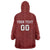 Custom Georgia Rugby Wearable Blanket Hoodie The Lelos Go Champions - Wonder Print Shop