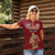 Custom Georgia Rugby Women Polo Shirt The Lelos Go Champions - Wonder Print Shop