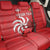Personalized Georgia Back Car Seat Cover Lion Borjgali