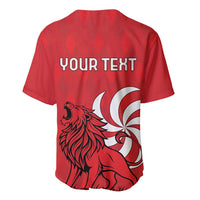 Personalized Georgia Baseball Jersey Lion Borjgali