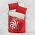 Personalized Georgia Bedding Set Lion Borjgali