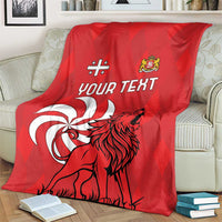 Personalized Georgia Blanket Lion Borjgali