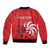 Personalized Georgia Bomber Jacket Lion Borjgali