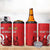 Personalized Georgia 4 in 1 Can Cooler Tumbler Lion Borjgali