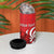 Personalized Georgia 4 in 1 Can Cooler Tumbler Lion Borjgali