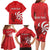 Personalized Georgia Family Matching Long Sleeve Bodycon Dress and Hawaiian Shirt Lion Borjgali