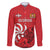 Personalized Georgia Family Matching Long Sleeve Bodycon Dress and Hawaiian Shirt Lion Borjgali