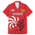Personalized Georgia Family Matching Mermaid Dress and Hawaiian Shirt Lion Borjgali
