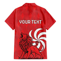 Personalized Georgia Family Matching Mermaid Dress and Hawaiian Shirt Lion Borjgali