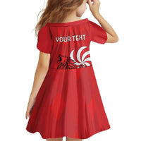 Personalized Georgia Family Matching Off The Shoulder Long Sleeve Dress and Hawaiian Shirt Lion Borjgali
