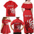 Personalized Georgia Family Matching Off Shoulder Maxi Dress and Hawaiian Shirt Lion Borjgali