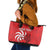 Personalized Georgia Leather Tote Bag Lion Borjgali