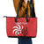 Personalized Georgia Leather Tote Bag Lion Borjgali