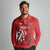 Personalized Georgia Long Sleeve Polo Shirt Lion Borjgali - Wonder Print Shop