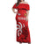 Personalized Georgia Off Shoulder Maxi Dress Lion Borjgali - Wonder Print Shop