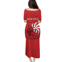 Personalized Georgia Puletasi Lion Borjgali - Wonder Print Shop