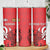 Personalized Georgia Skinny Tumbler Lion Borjgali - Wonder Print Shop