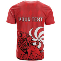 Personalized Georgia T Shirt Lion Borjgali - Wonder Print Shop