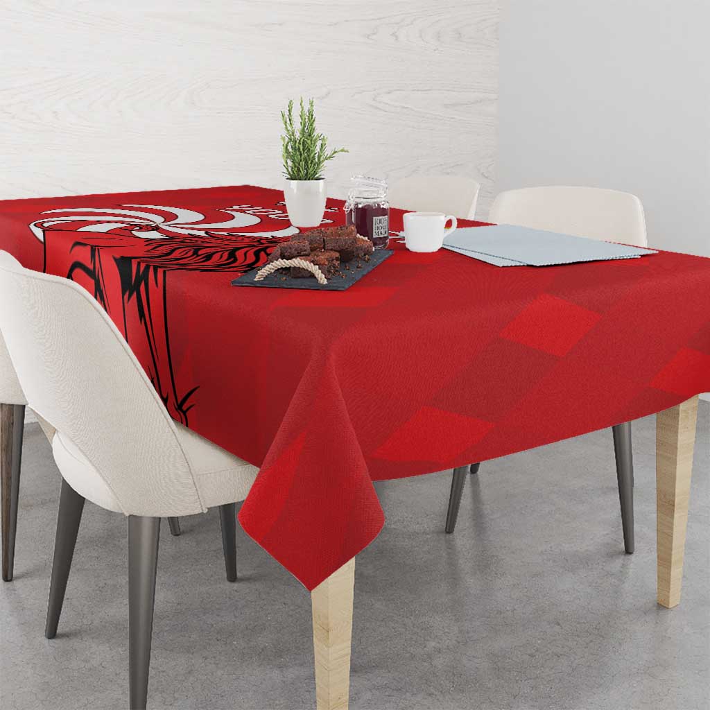 Personalized Georgia Tablecloth Lion Borjgali - Wonder Print Shop