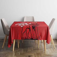 Personalized Georgia Tablecloth Lion Borjgali - Wonder Print Shop