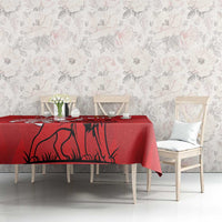 Personalized Georgia Tablecloth Lion Borjgali - Wonder Print Shop